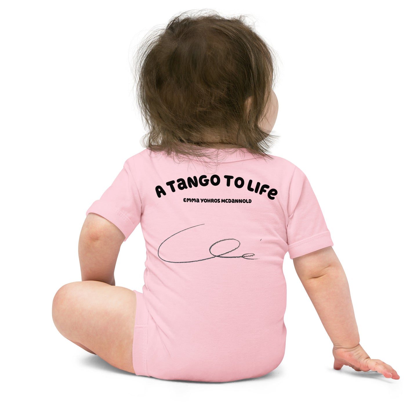 Fat Cat Baby short sleeve one piece - A Tango to Life