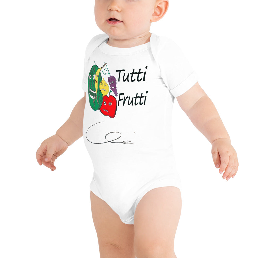 Tutti Frutti Baby short sleeve one piece - A Tango to Life