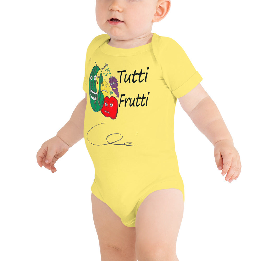 Tutti Frutti Baby short sleeve one piece - A Tango to Life