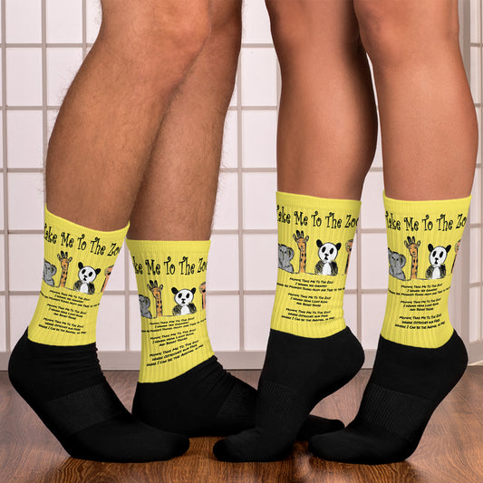 Take Me To The Zoo Socks