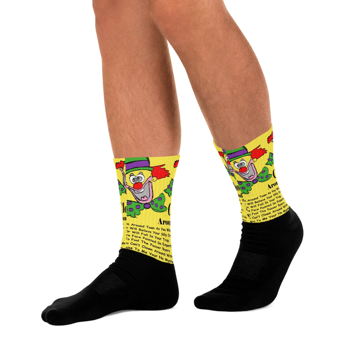 Clown Around Town Socks