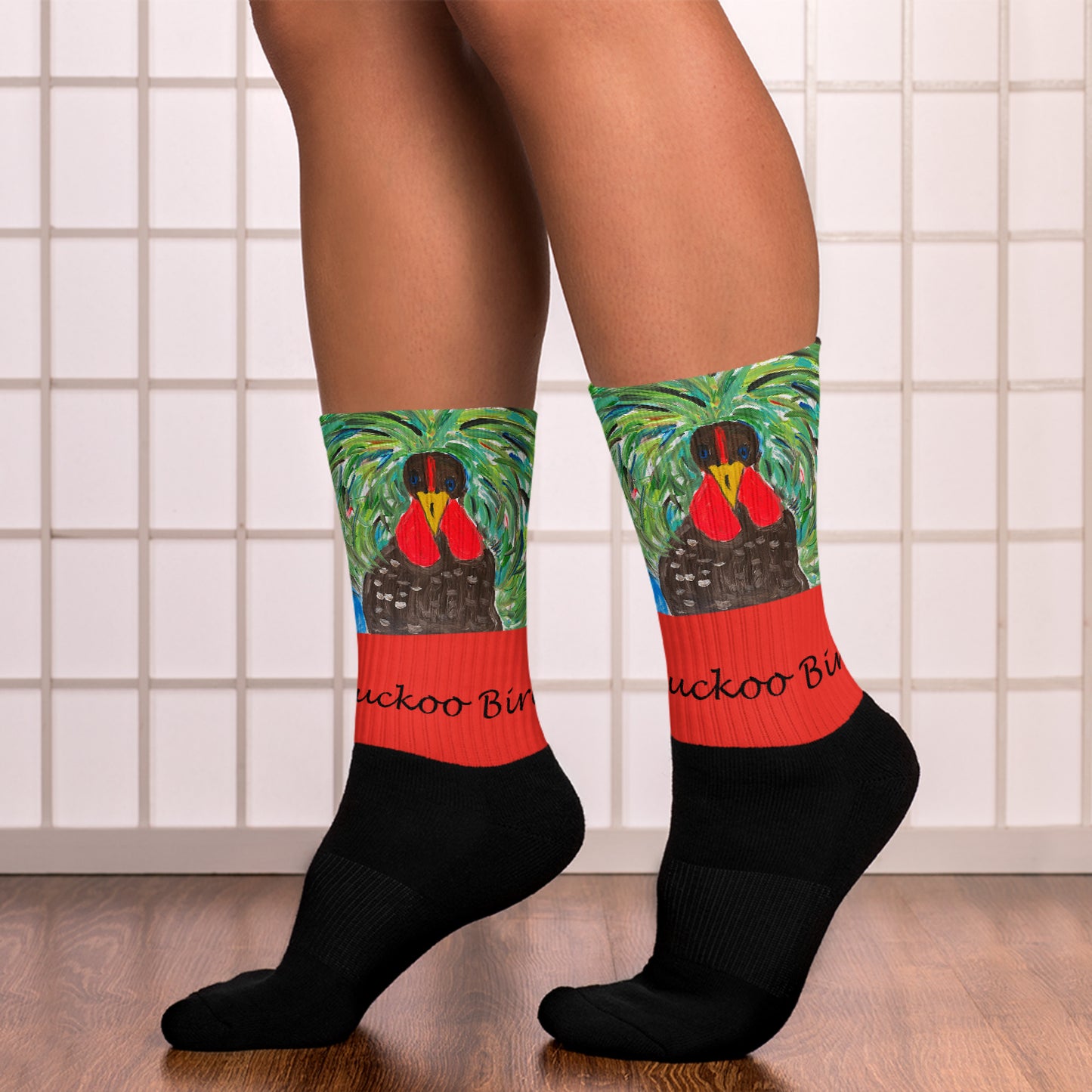 Cuckoo Bird Socks