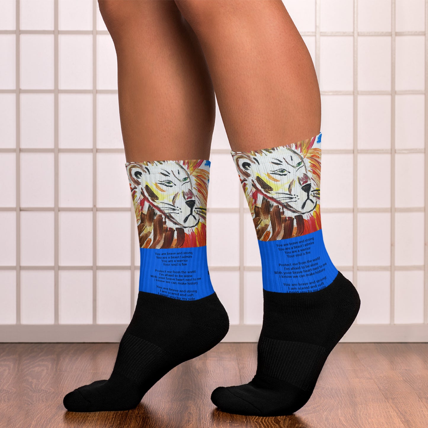 Lion Heart Socks