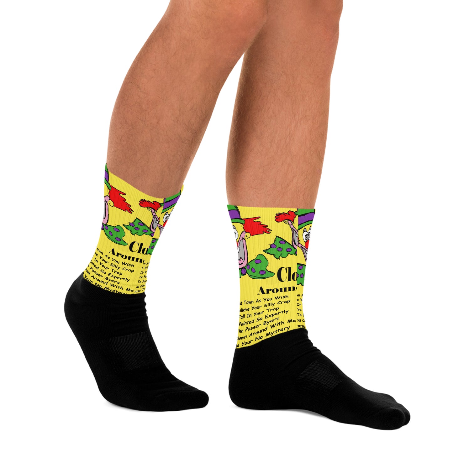 Clown Around Town Socks