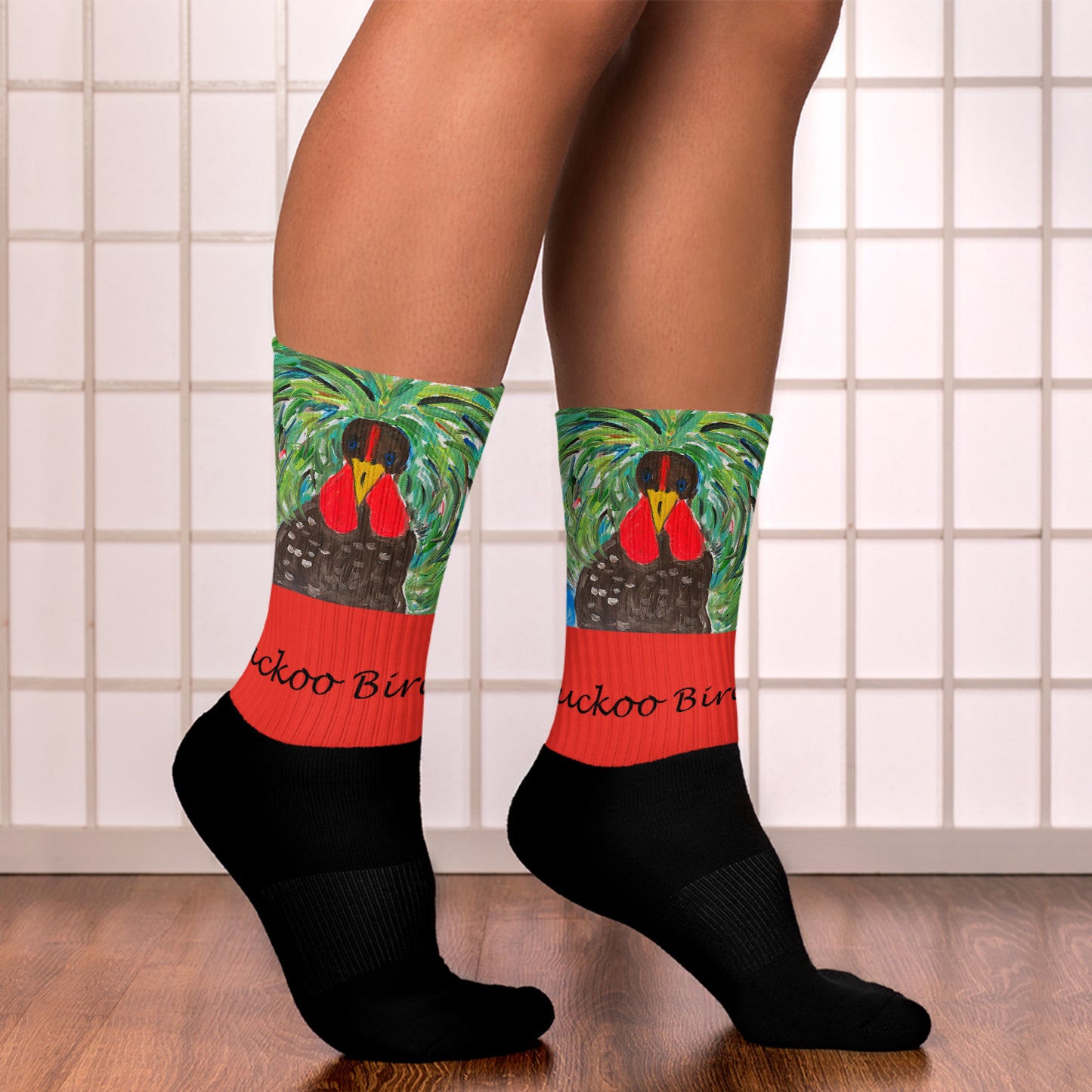 Cuckoo Bird Socks