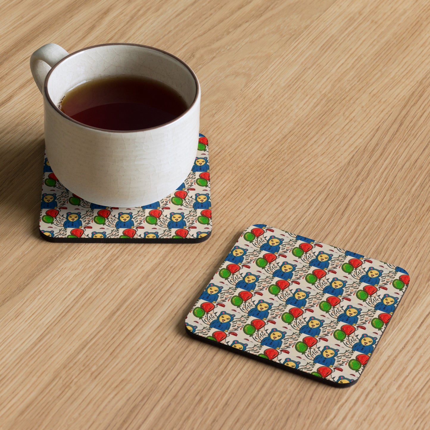 Cameronsito Cork-back coaster