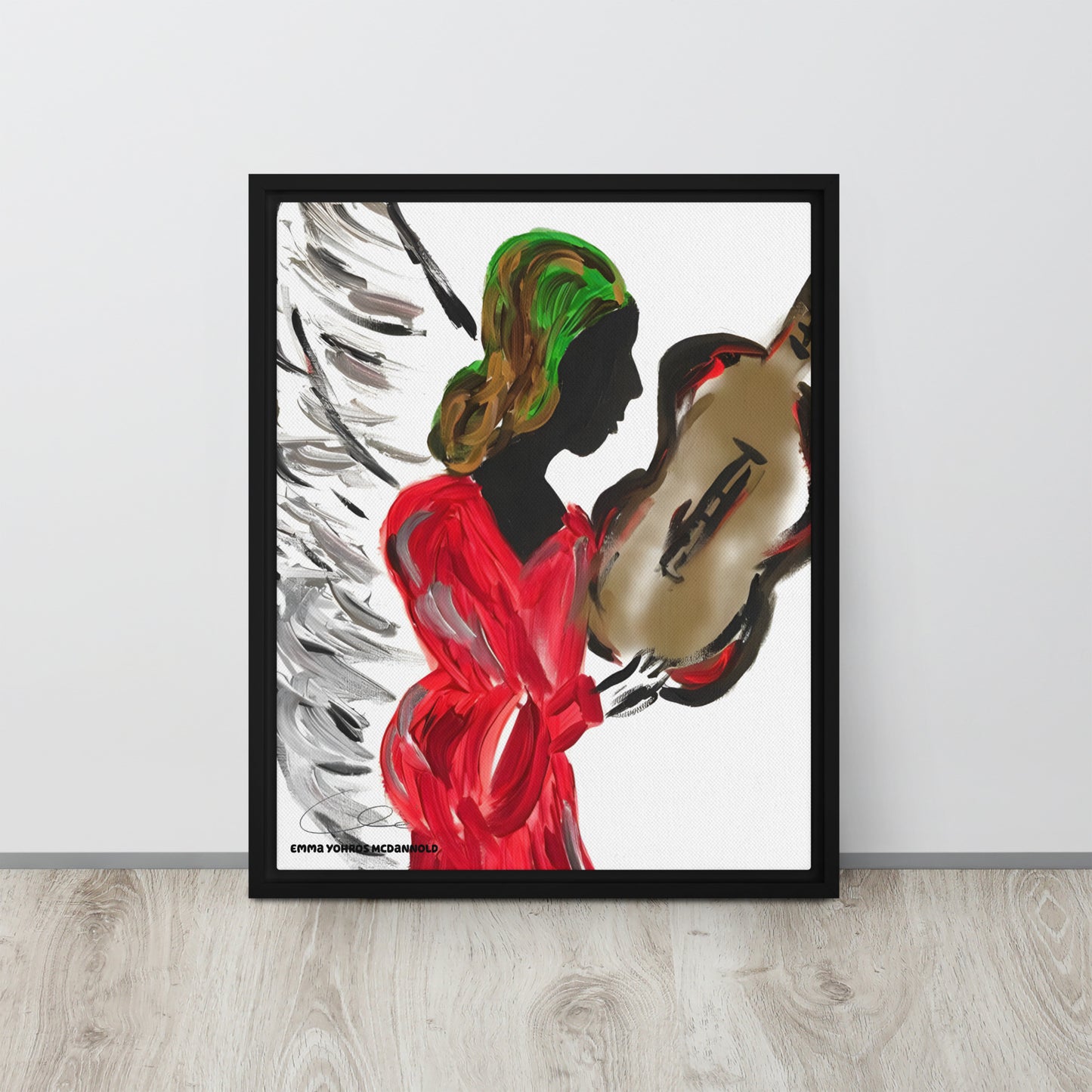 Angel of My Dreams Framed canvas