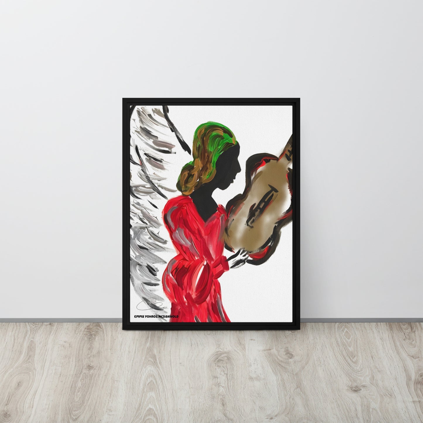 Angel of My Dreams Framed canvas