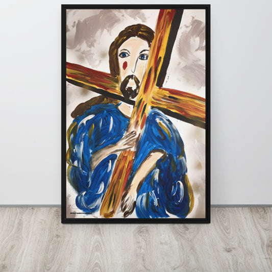 Jesus Cristo Framed canvas