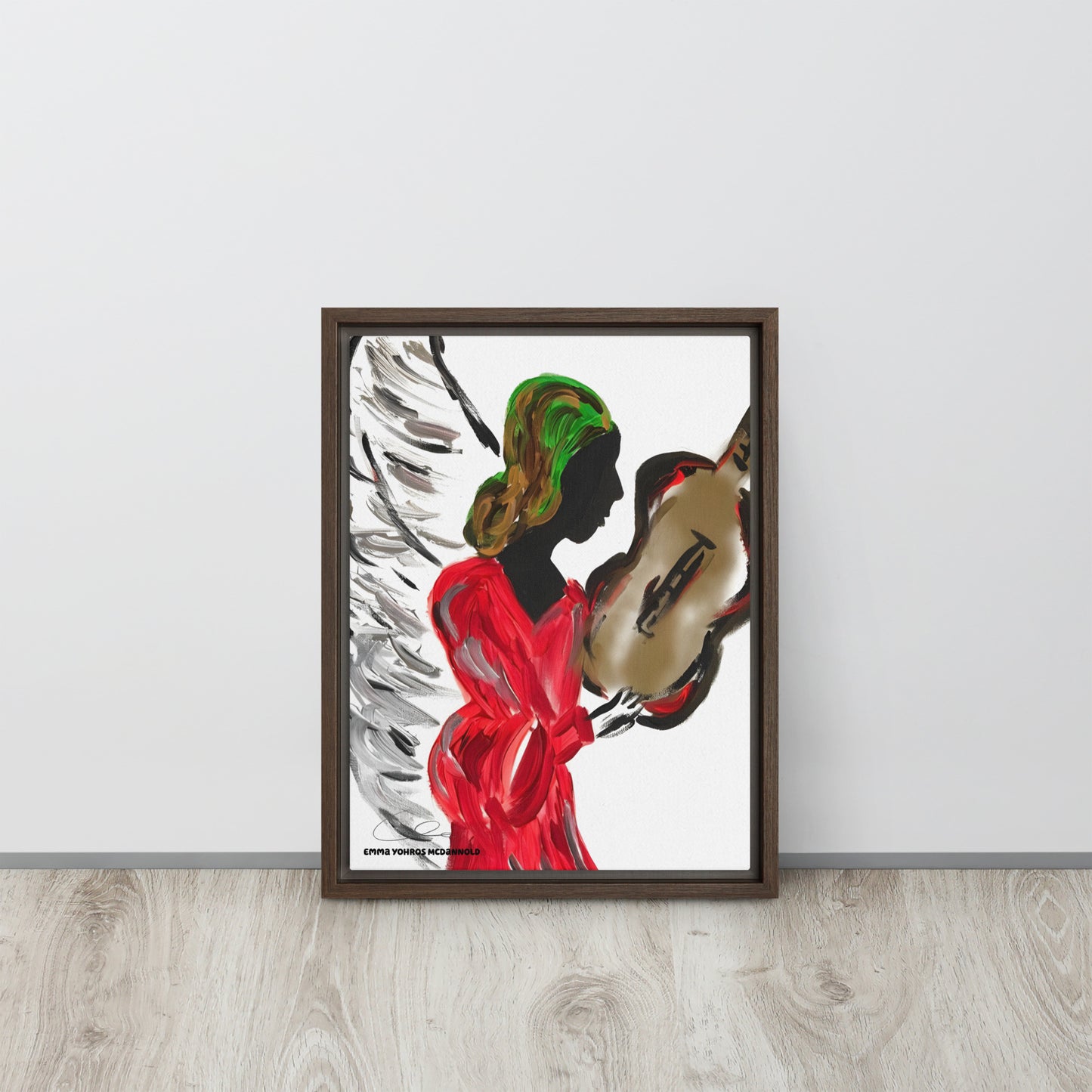 Angel of My Dreams Framed canvas