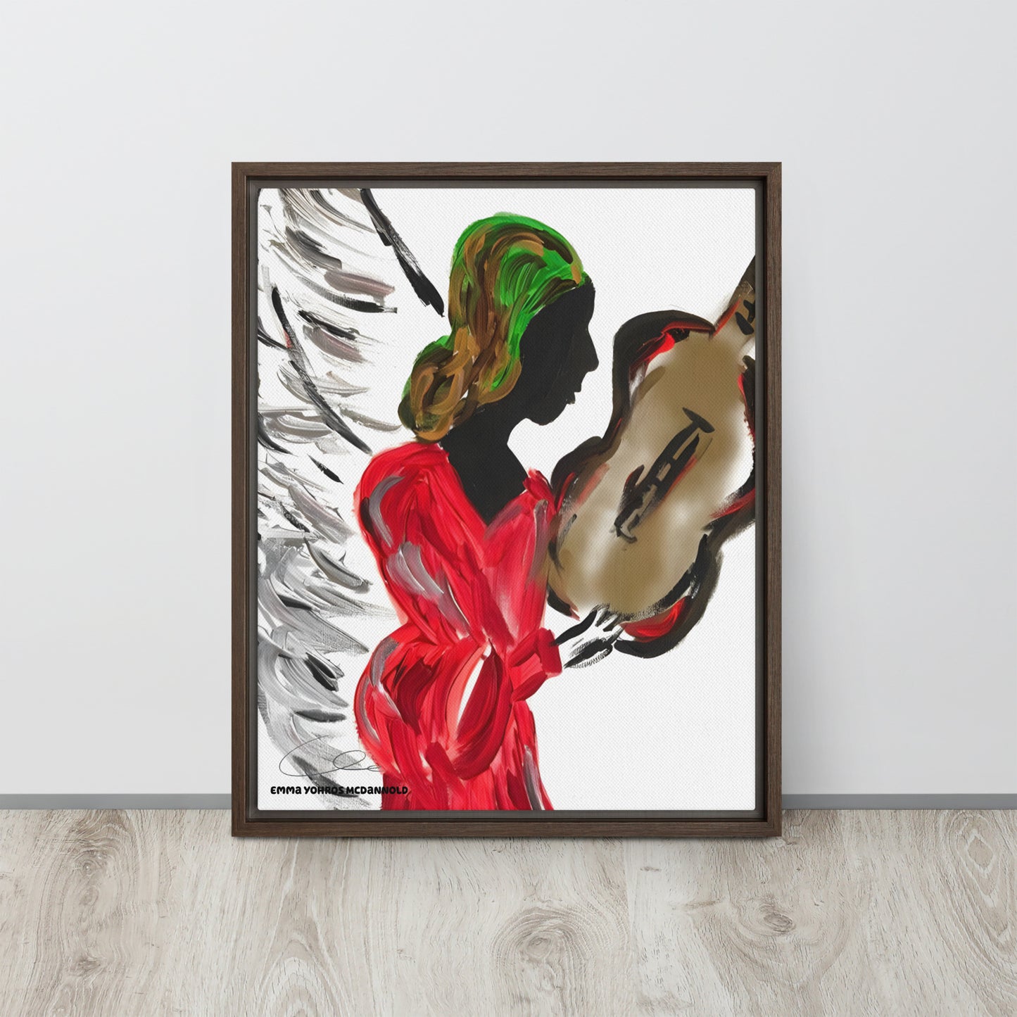 Angel of My Dreams Framed canvas