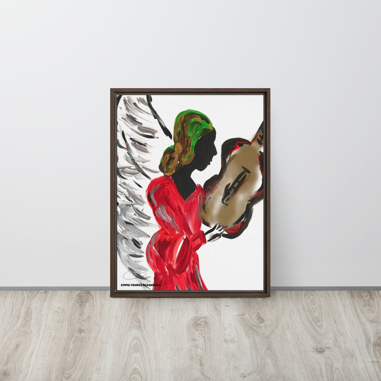 Angel of My Dreams Framed canvas