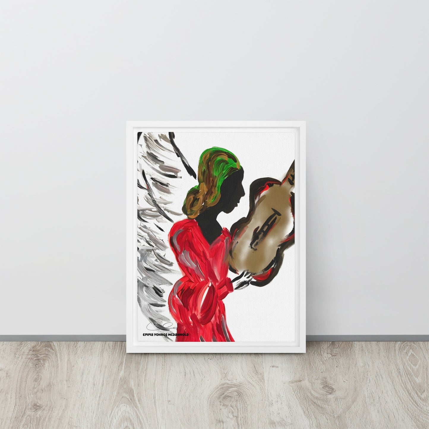 Angel of My Dreams Framed canvas