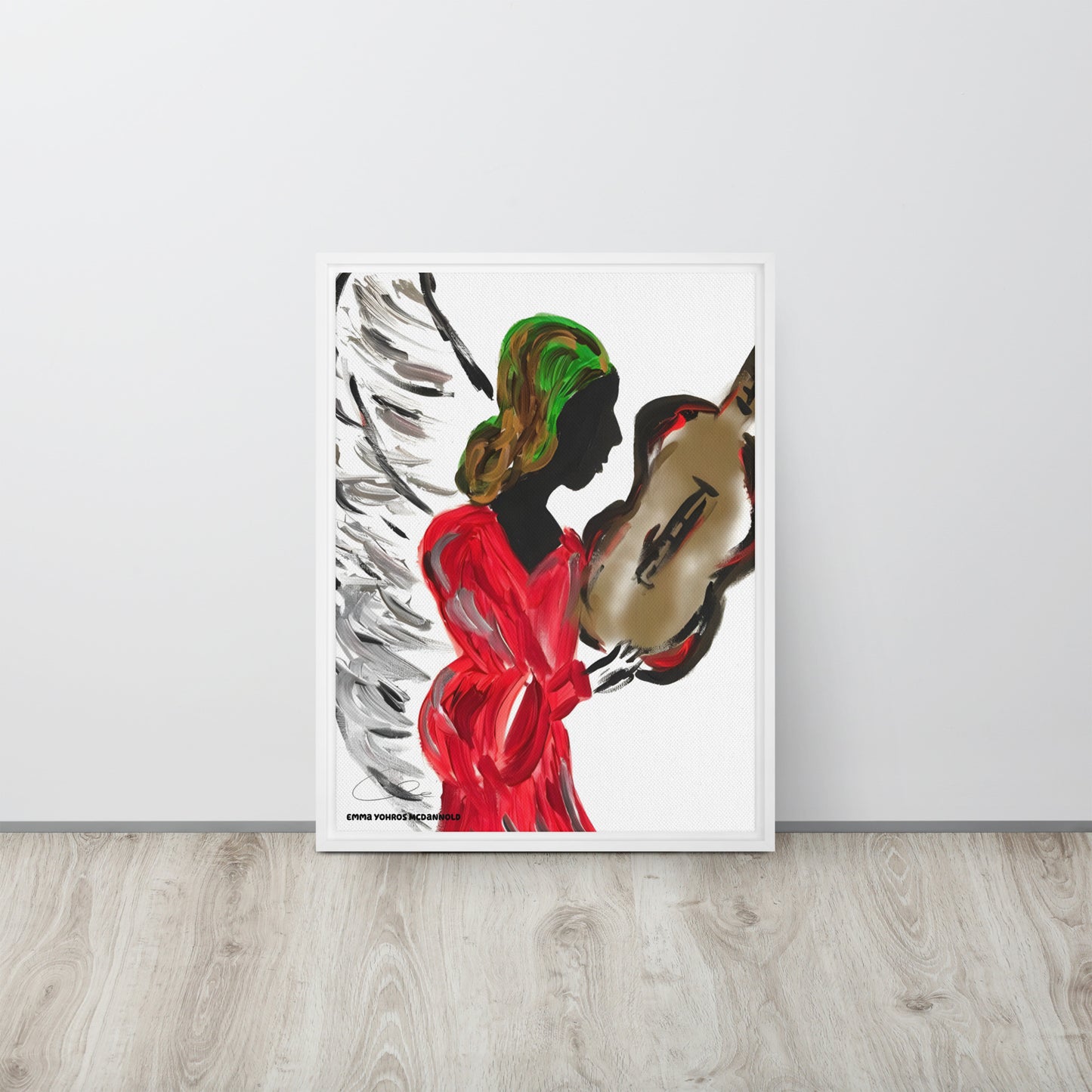 Angel of My Dreams Framed canvas