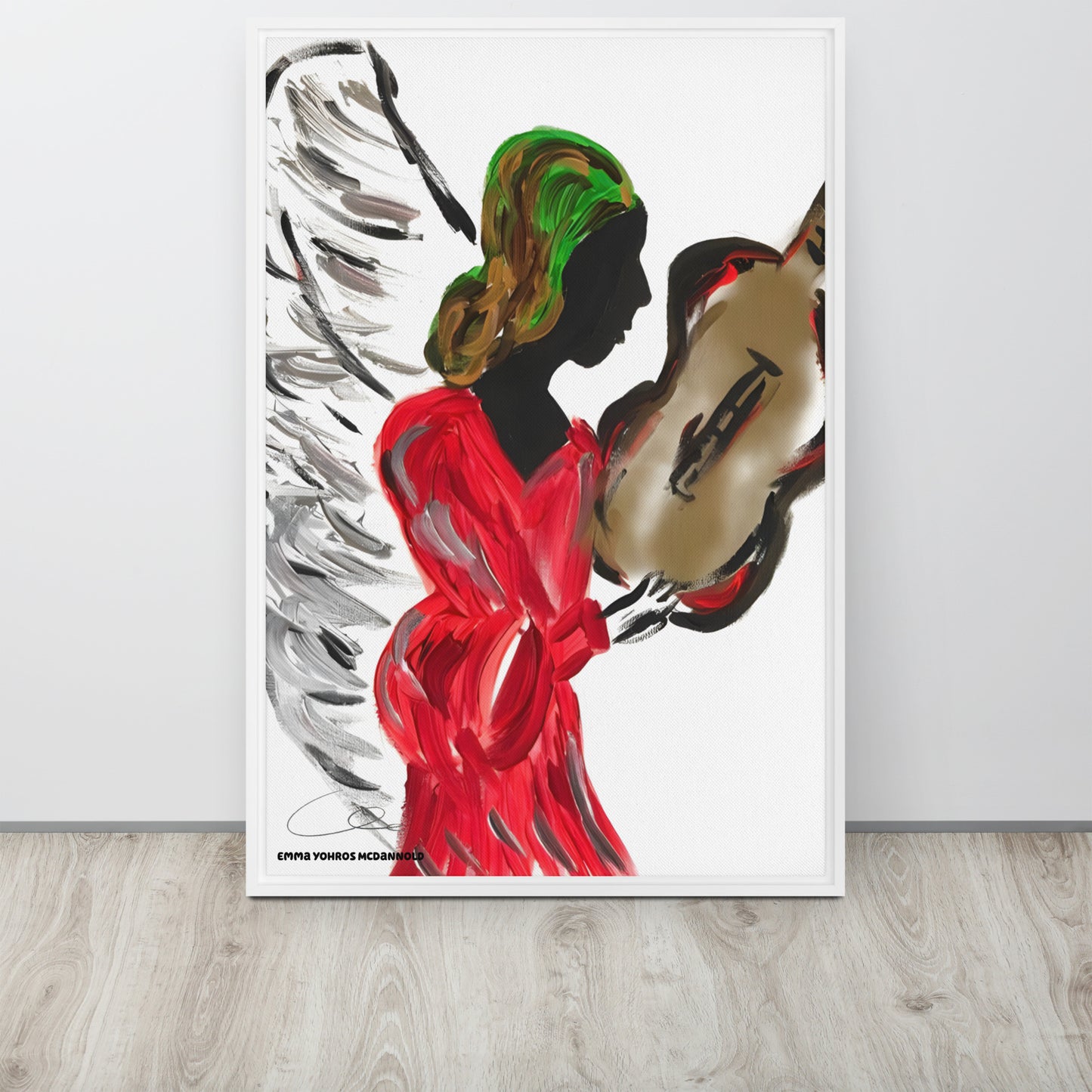 Angel of My Dreams Framed canvas