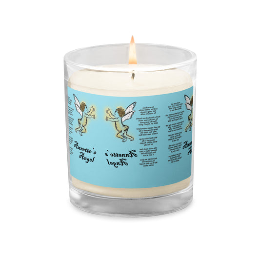 Annette's Angel Glass jar soy wax candle