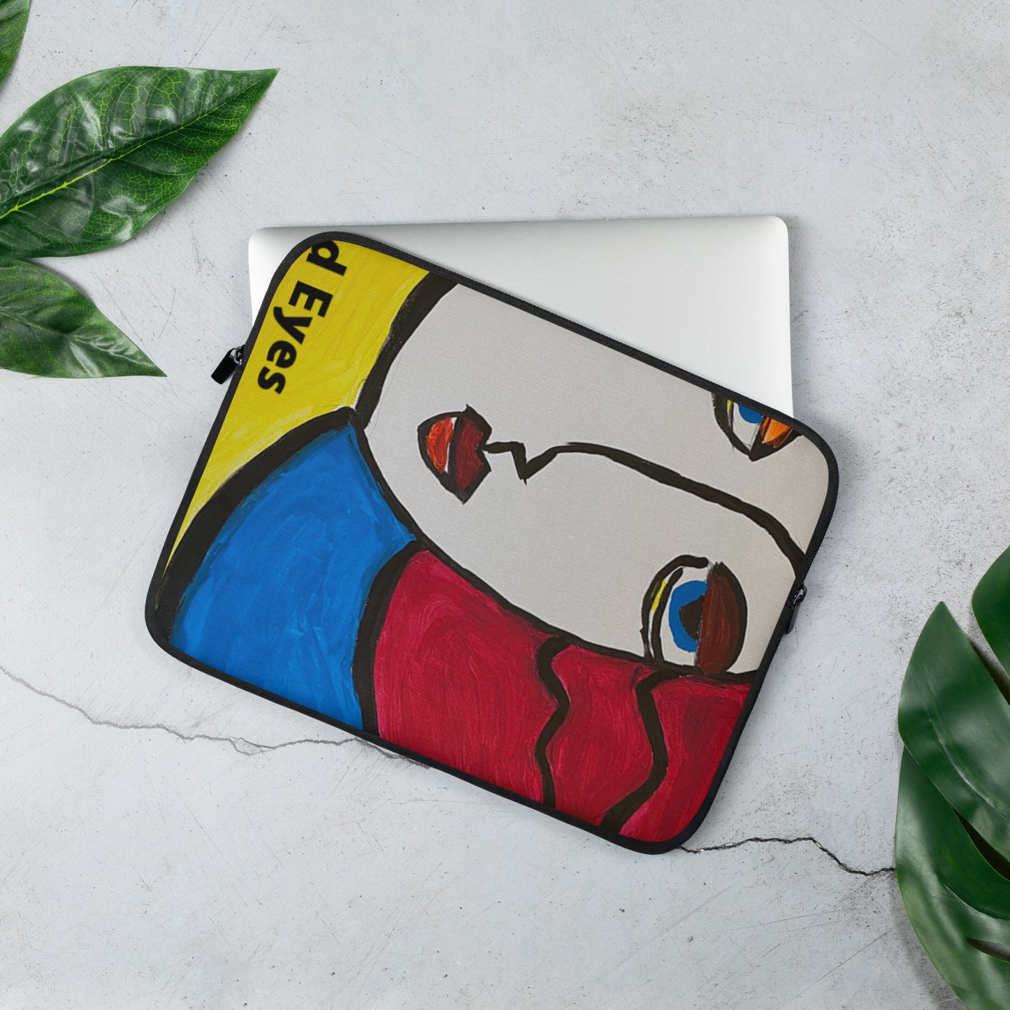 Sad Eyes Laptop Sleeve