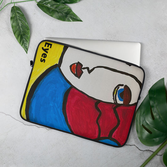 Sad Eyes Laptop Sleeve