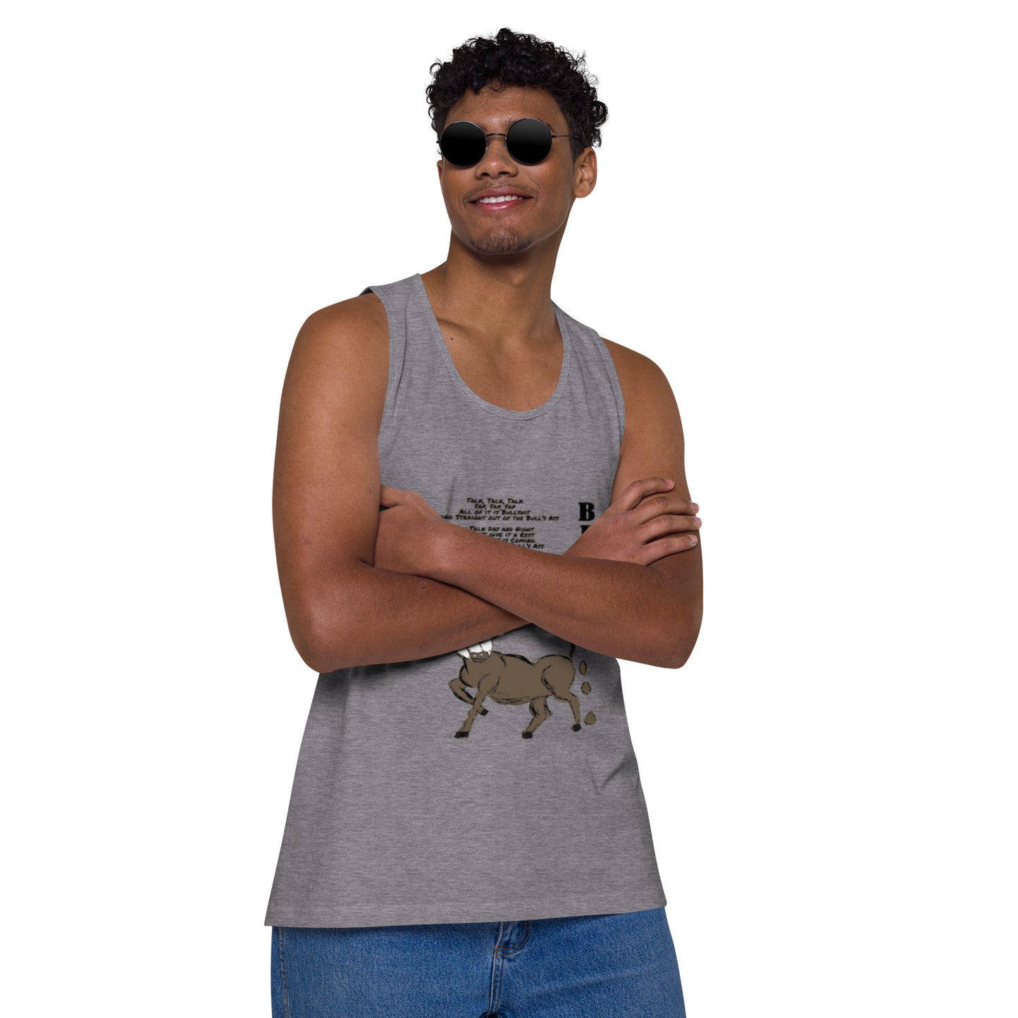 Bull Crap Men’s premium tank top