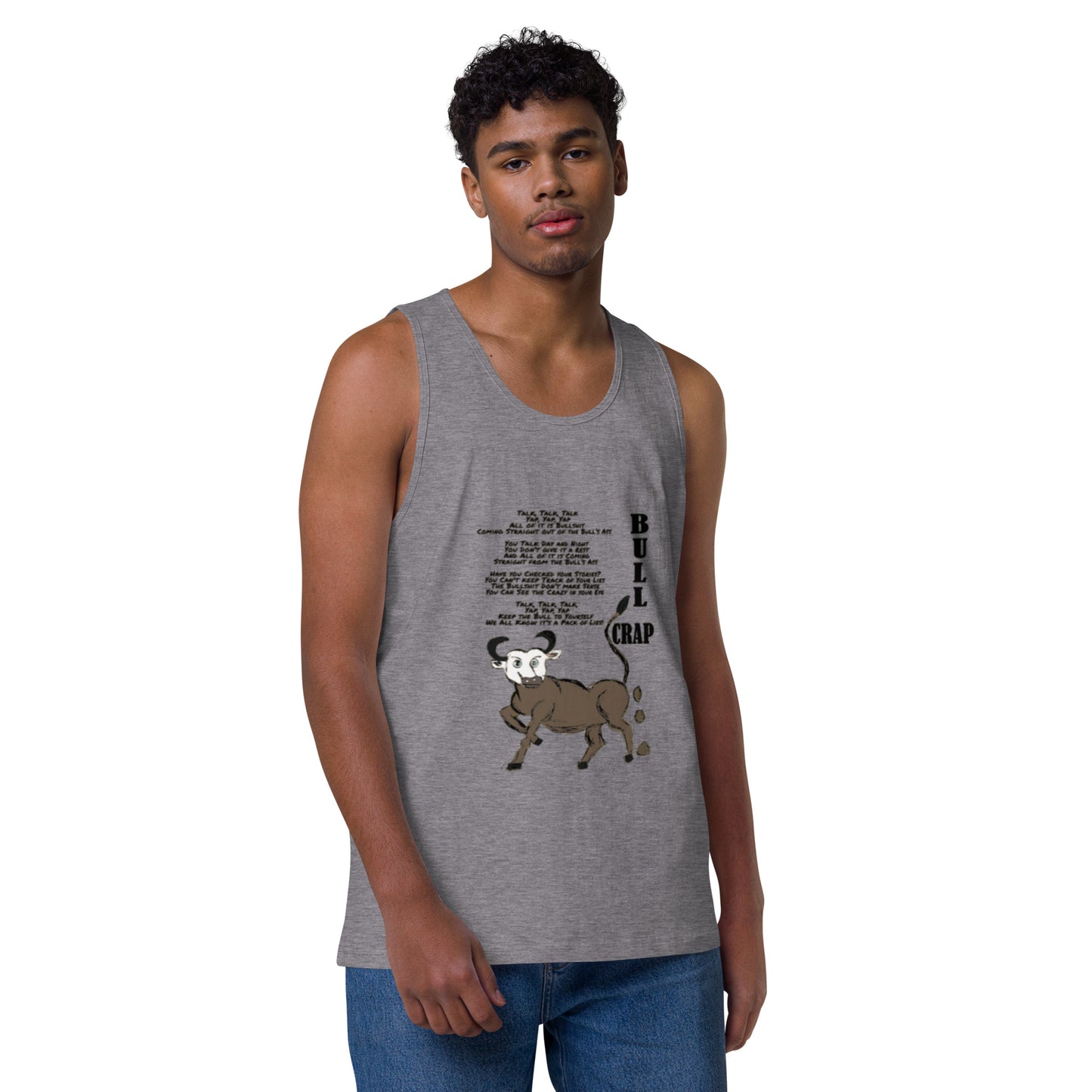 Bull Crap Men’s premium tank top