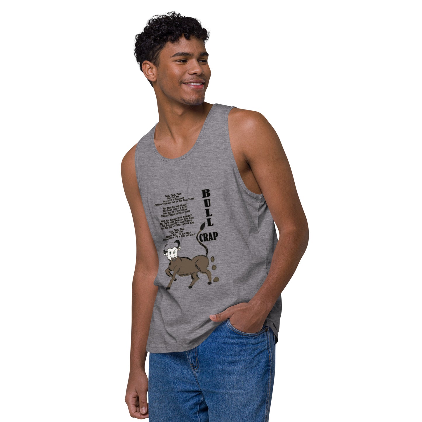 Bull Crap Men’s premium tank top