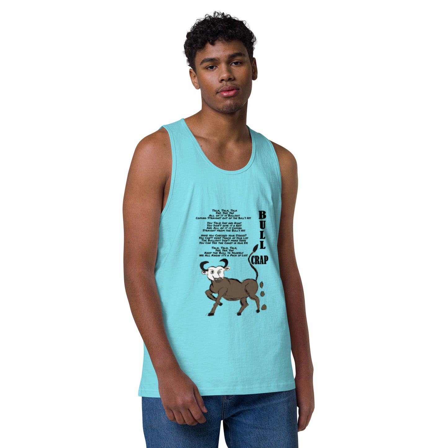 Bull Crap Men’s premium tank top