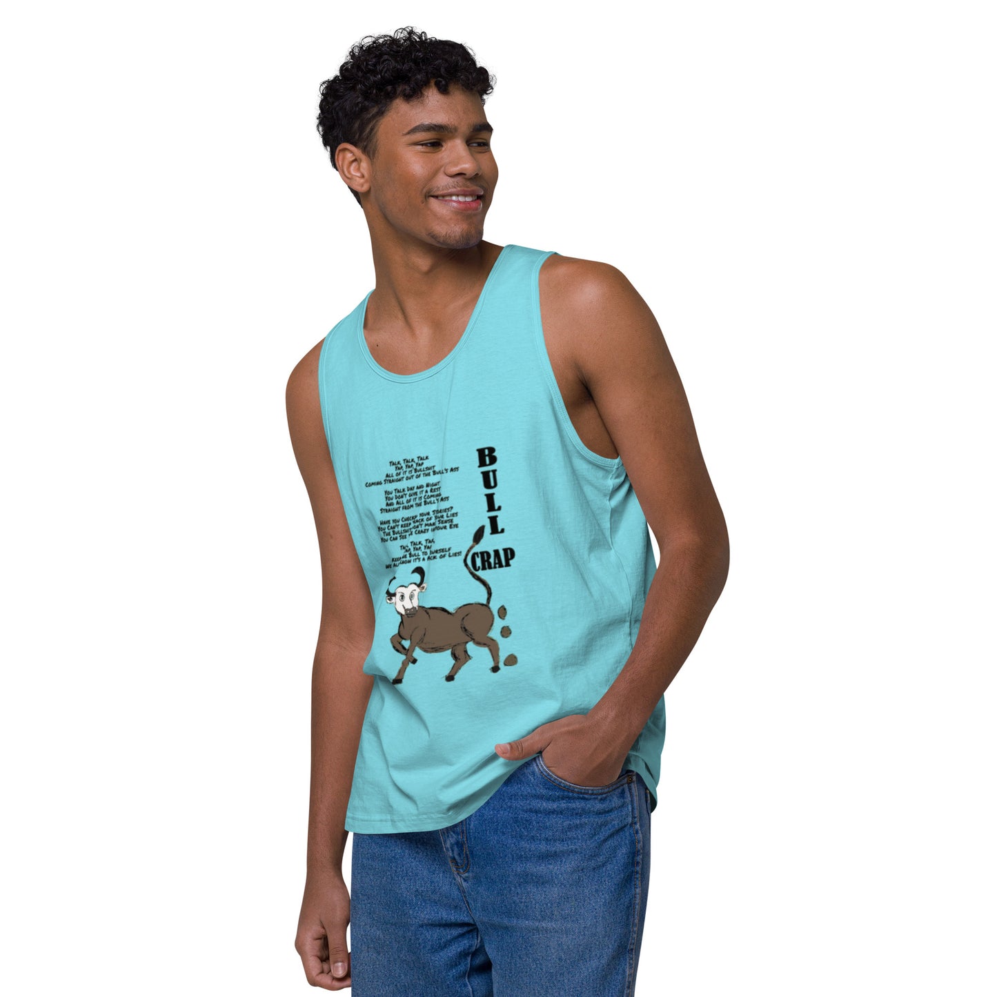 Bull Crap Men’s premium tank top