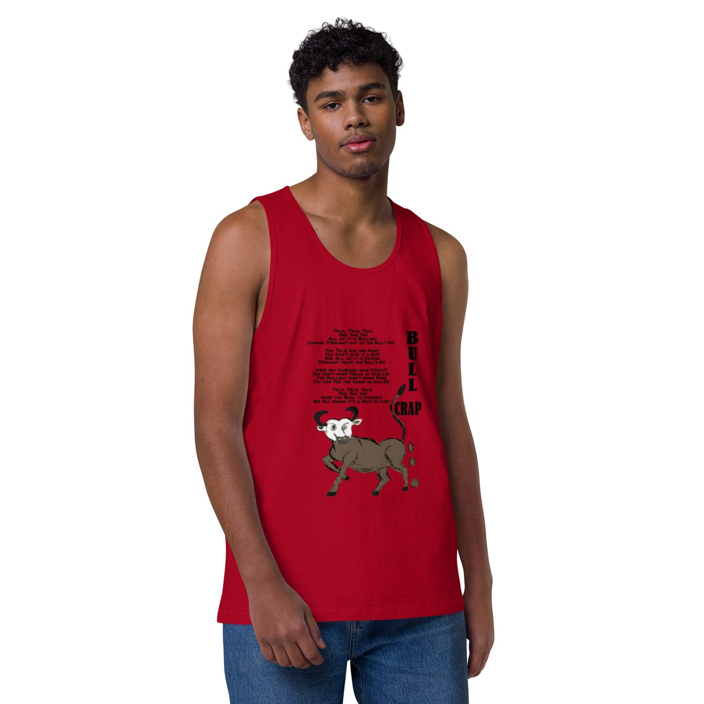 Bull Crap Men’s premium tank top