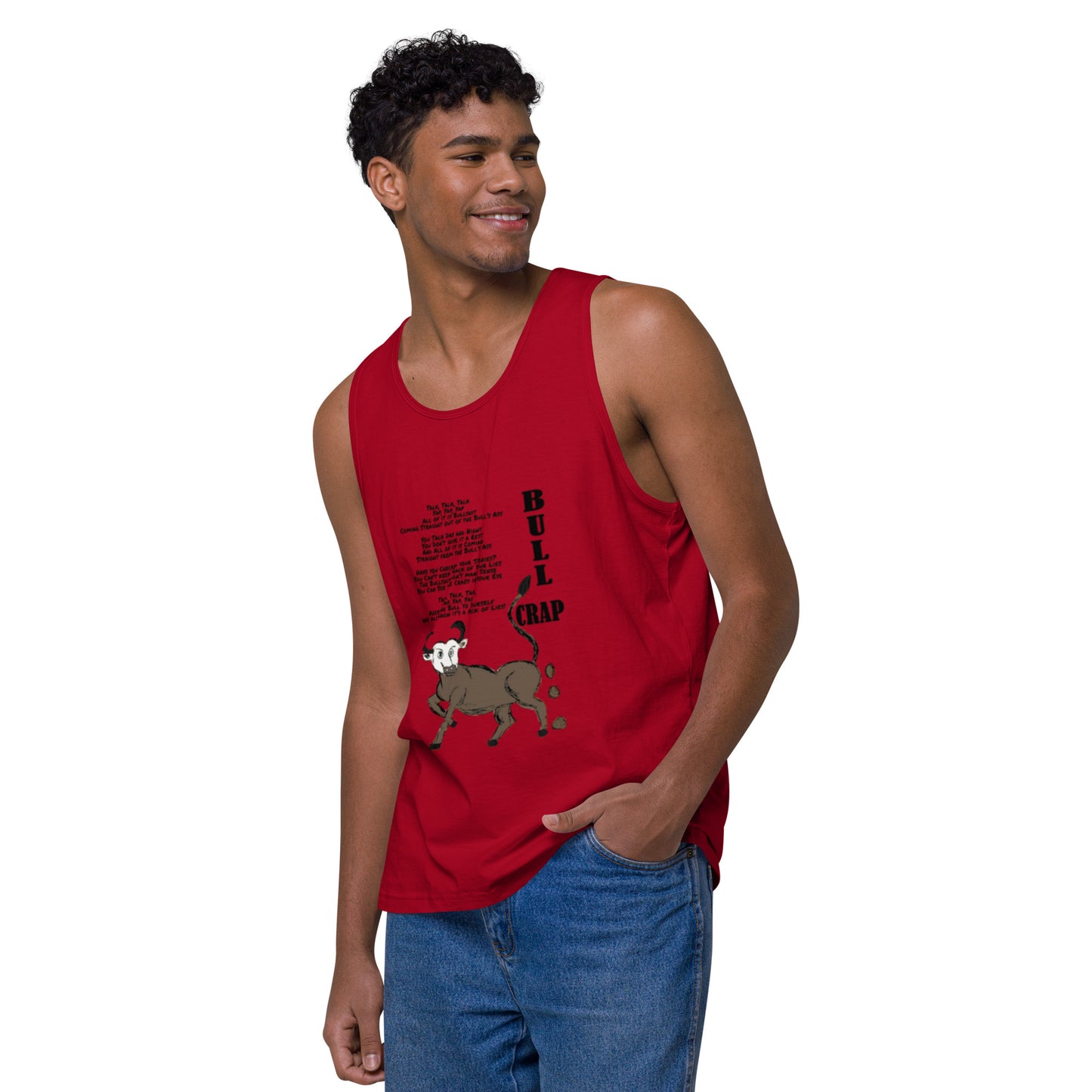 Bull Crap Men’s premium tank top