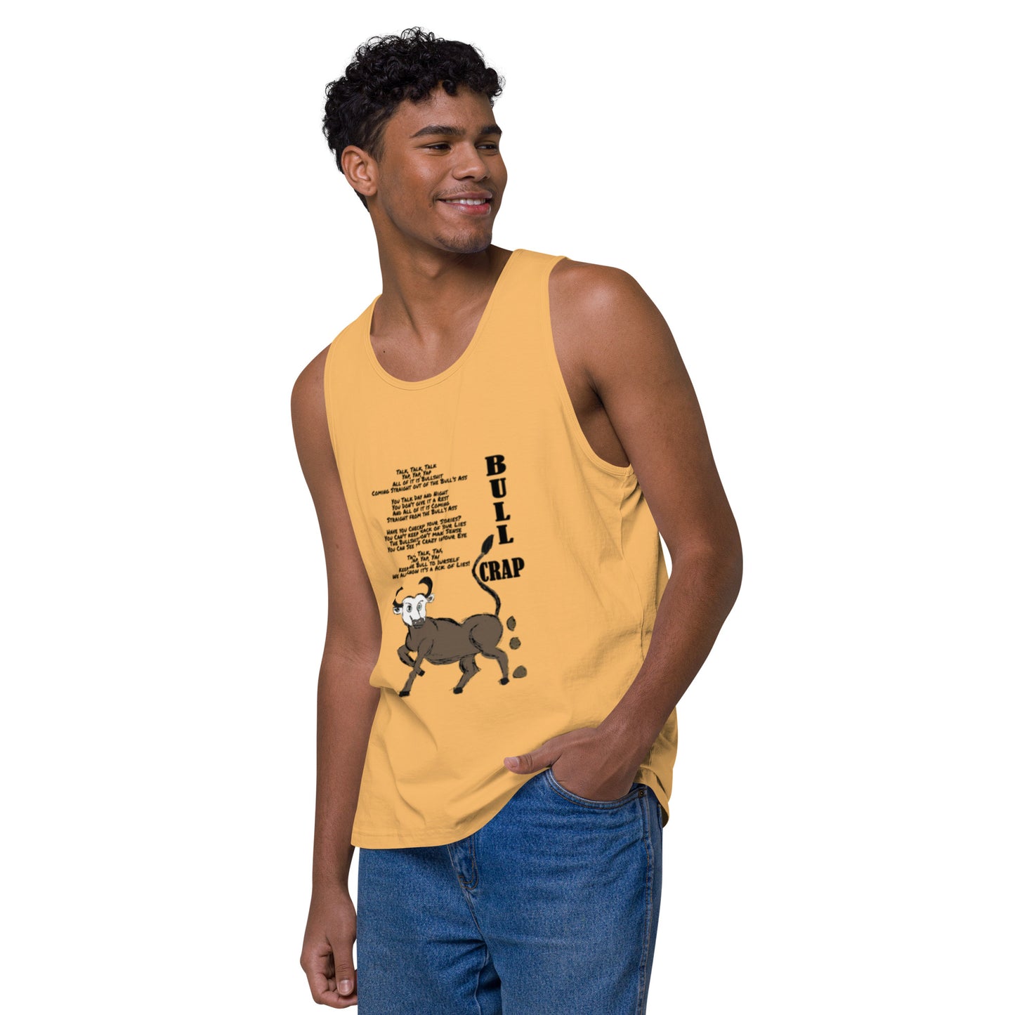 Bull Crap Men’s premium tank top