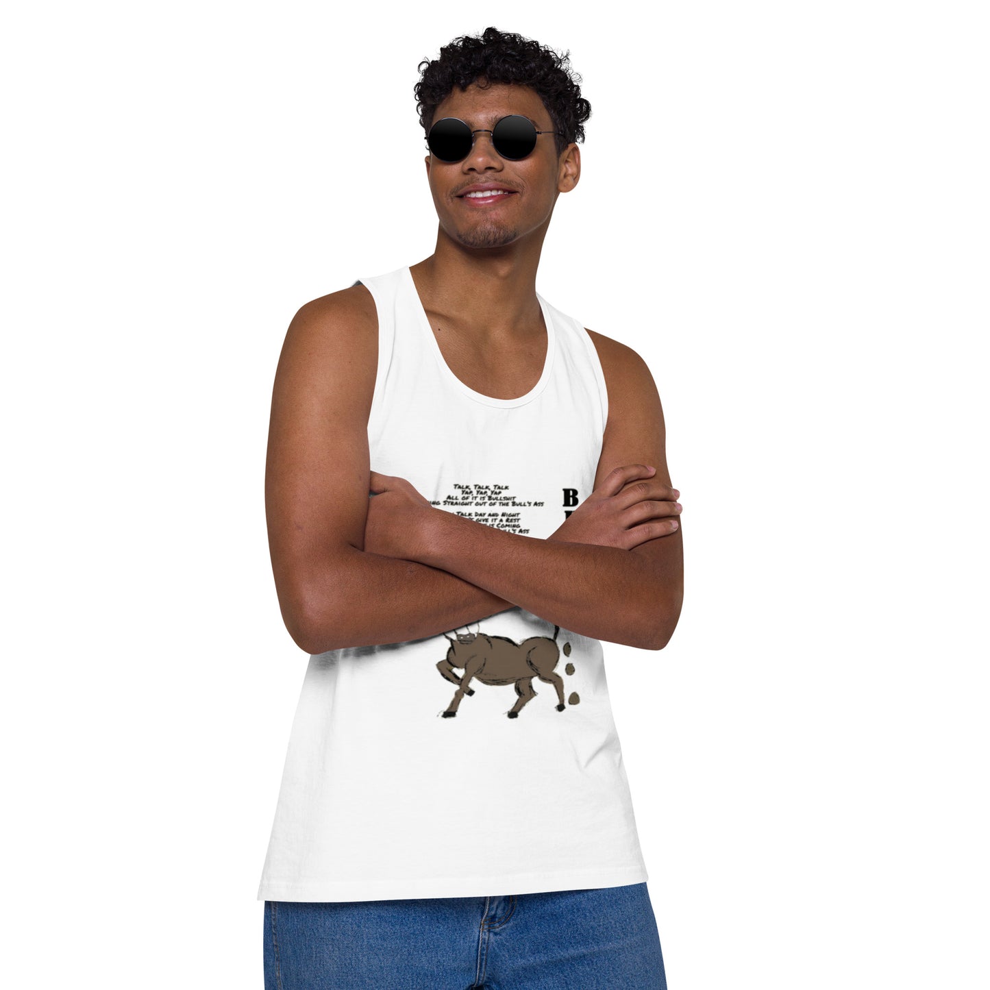 Bull Crap Men’s premium tank top