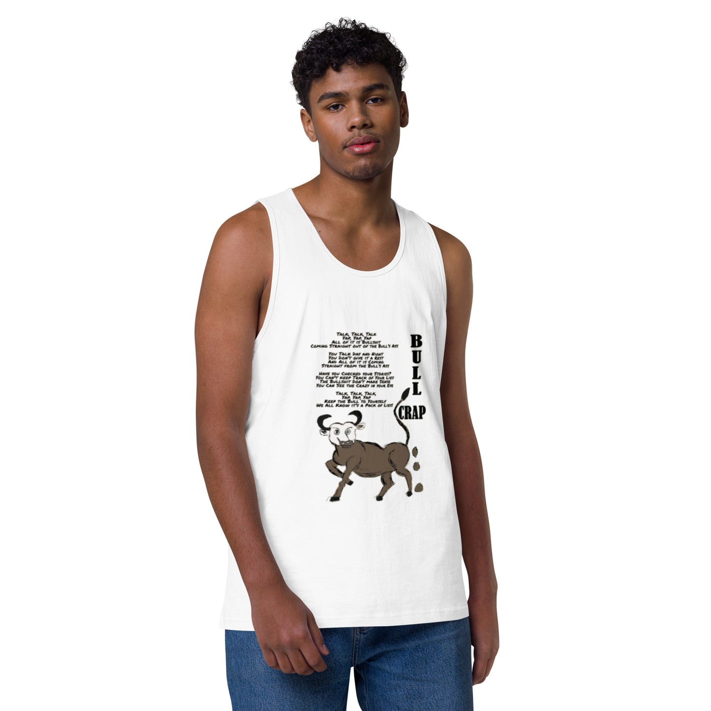 Bull Crap Men’s premium tank top