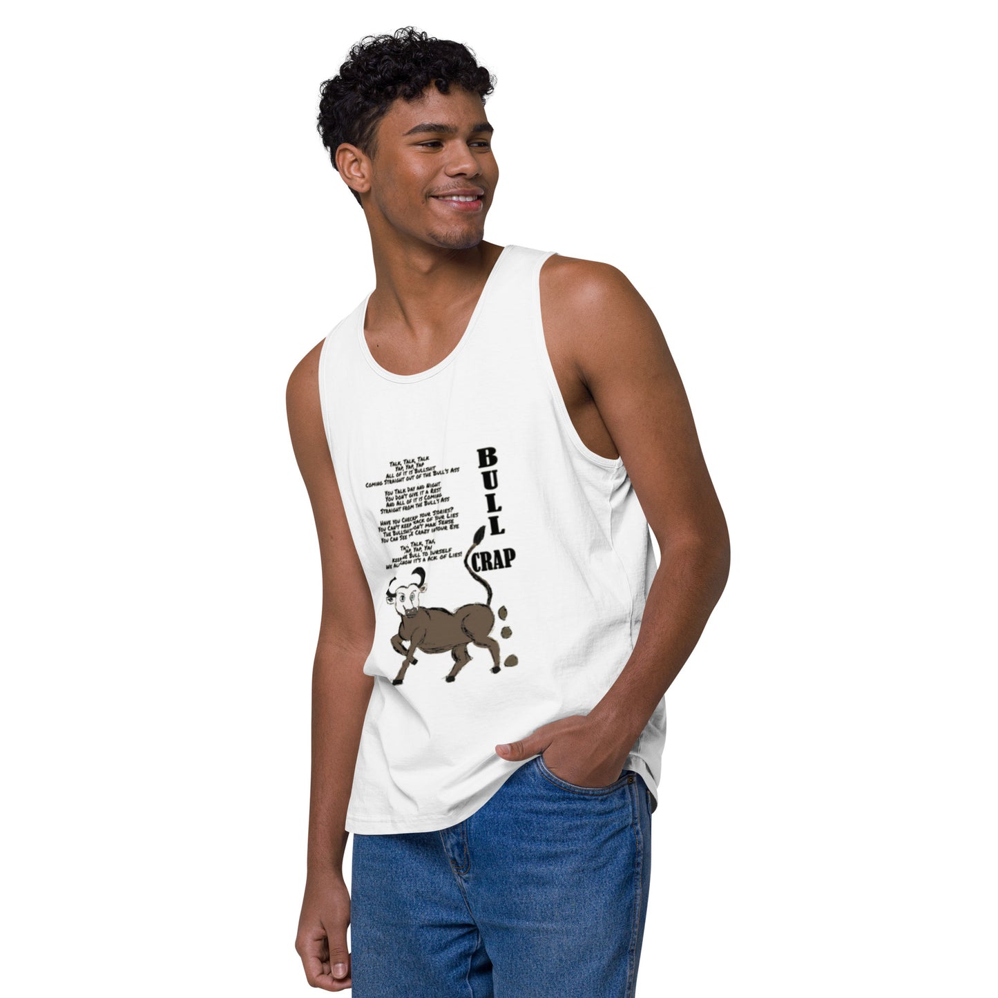 Bull Crap Men’s premium tank top