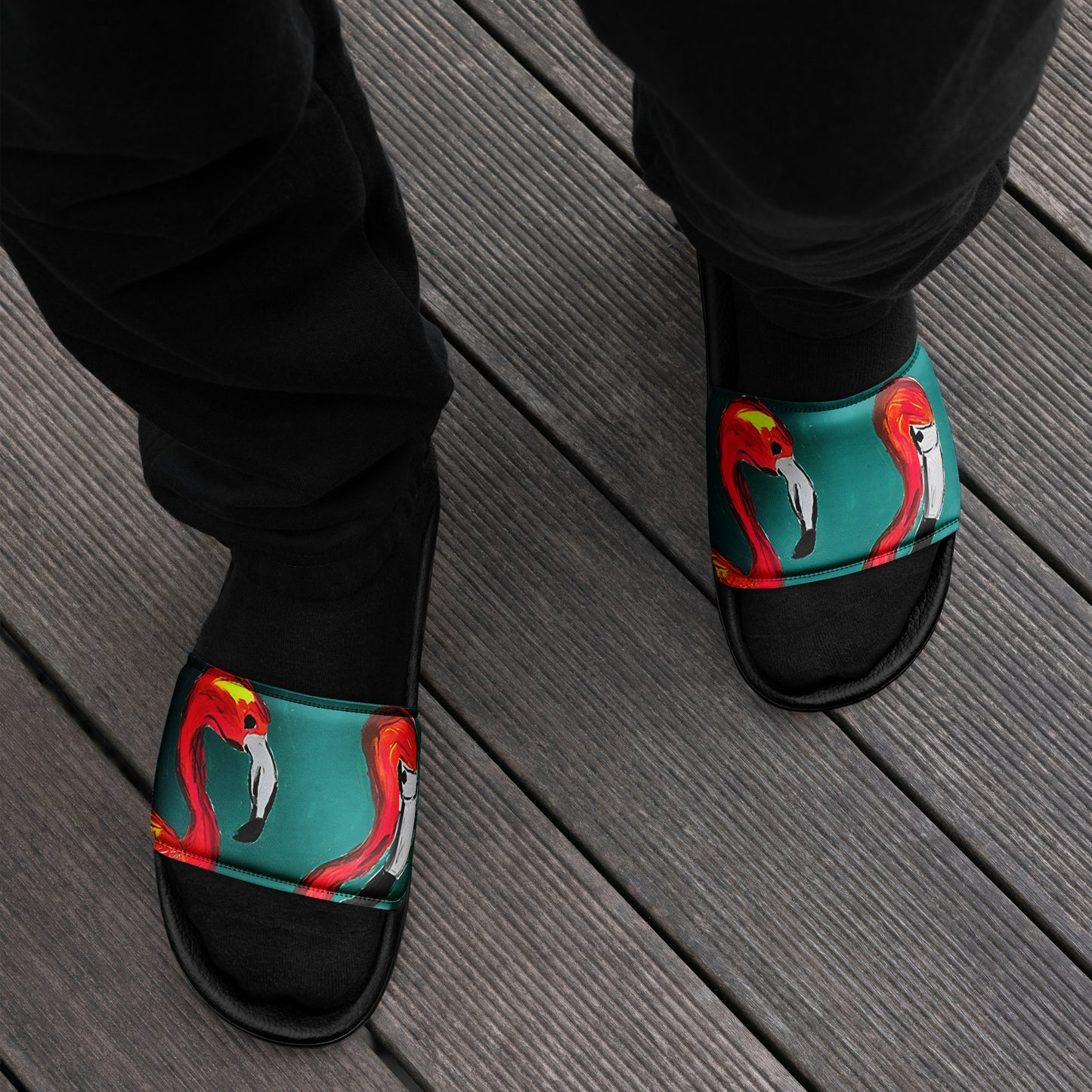 Flamingo Flamenco Men’s slides