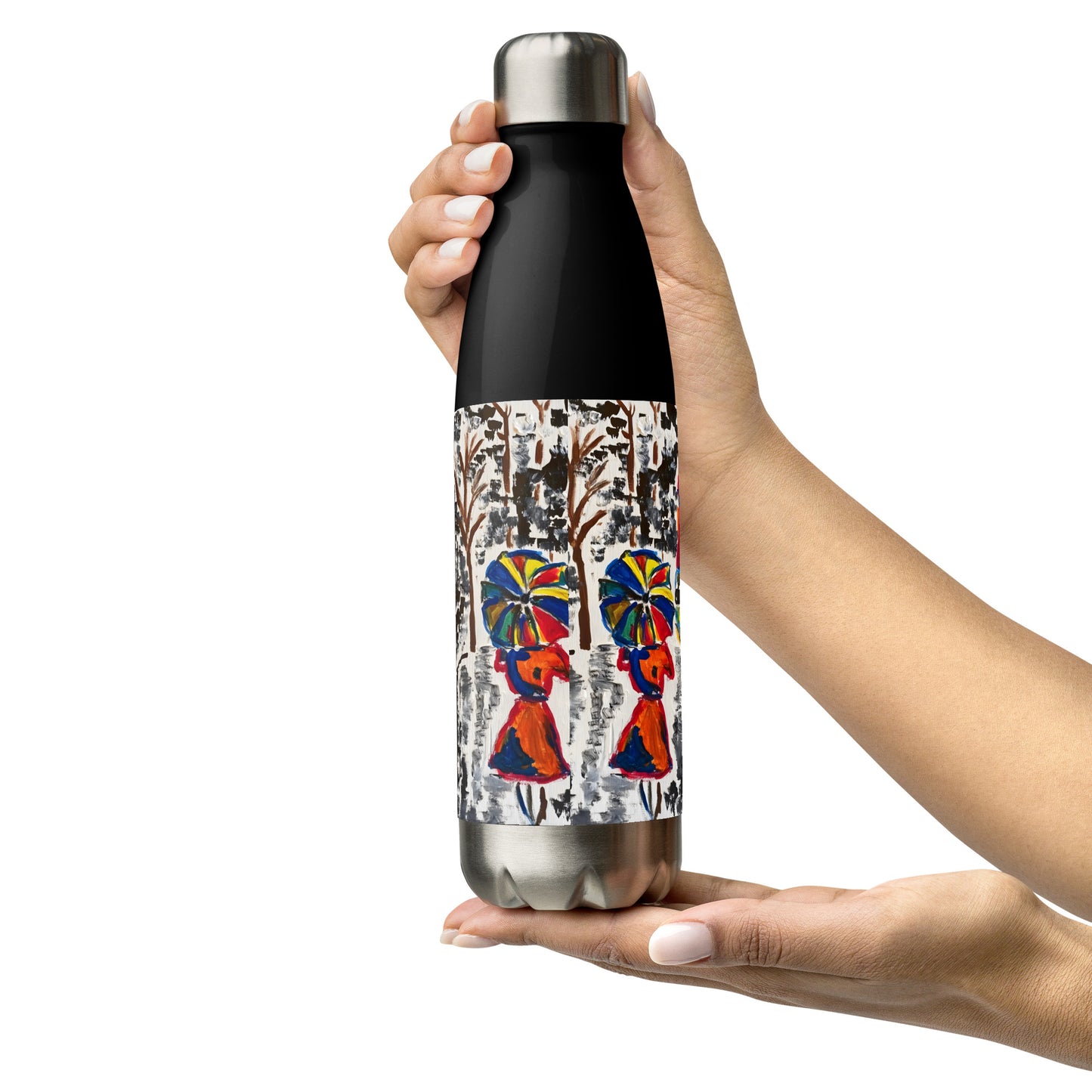 Rain Stainless steel water bottle