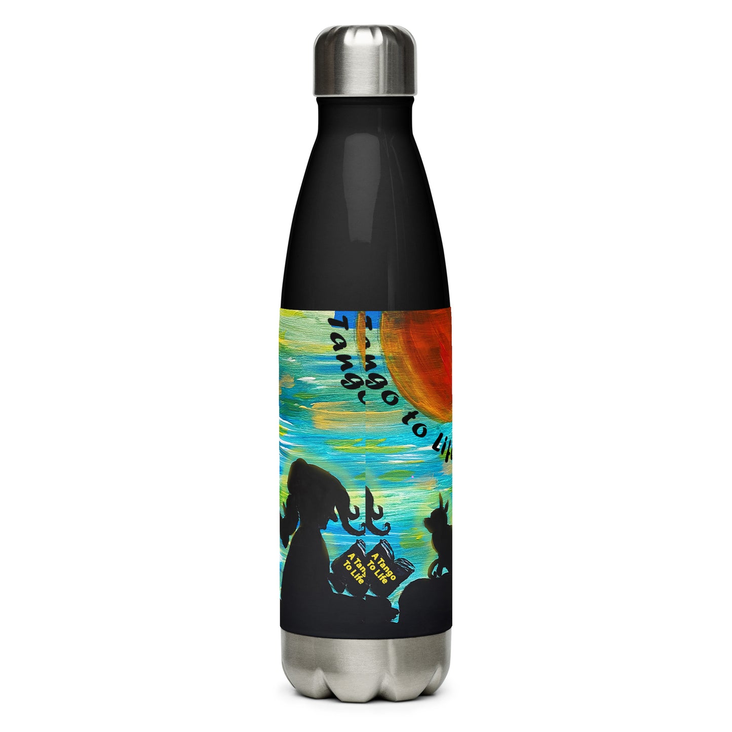 A Tango To Life 2 Stainless steel water bottle