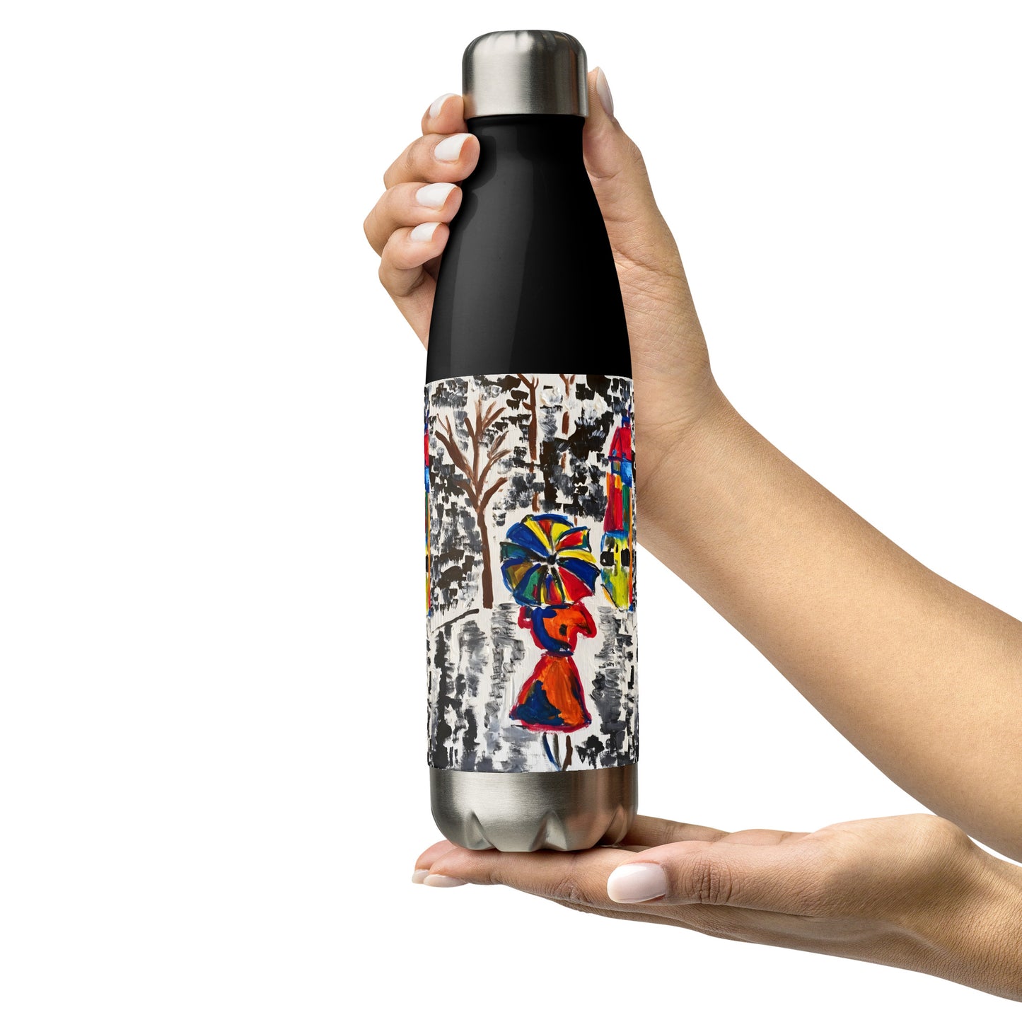 Rain Stainless steel water bottle