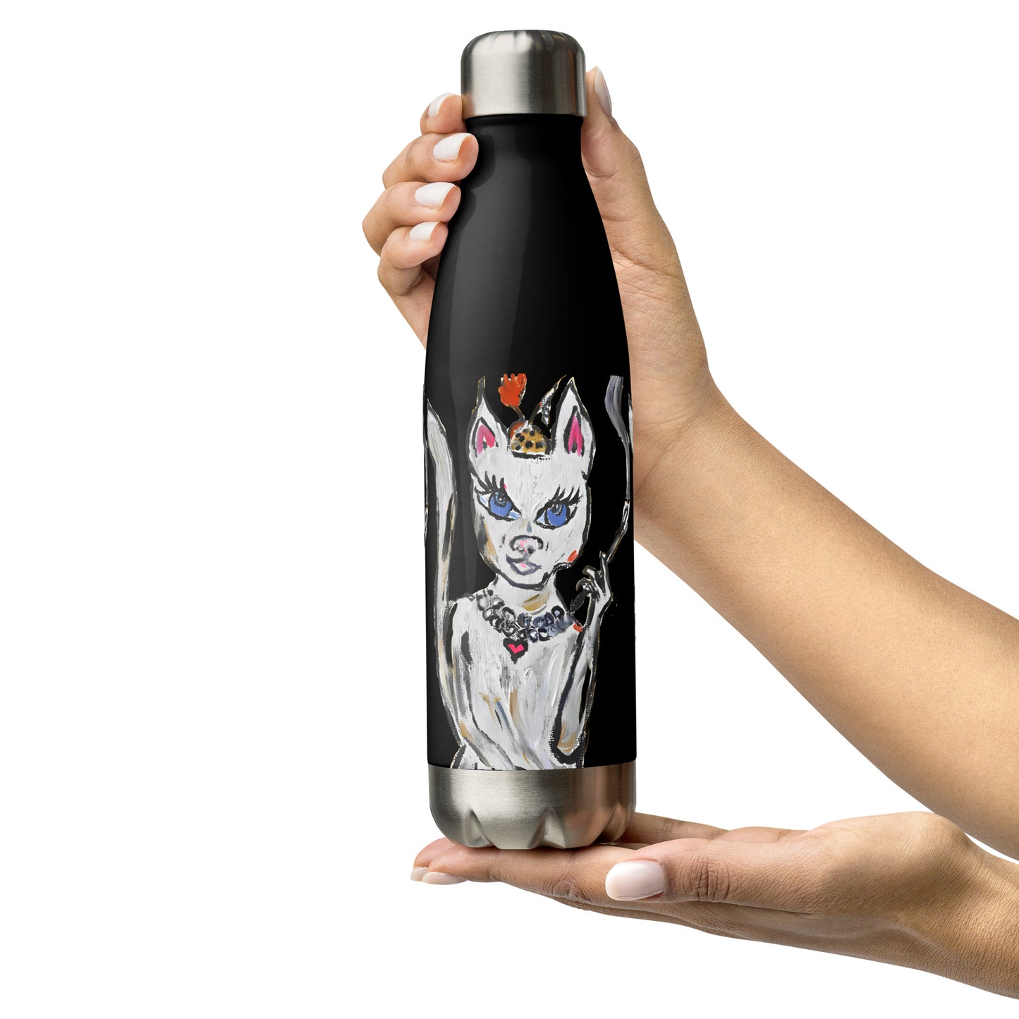 I Am Woman Stainless steel water bottle