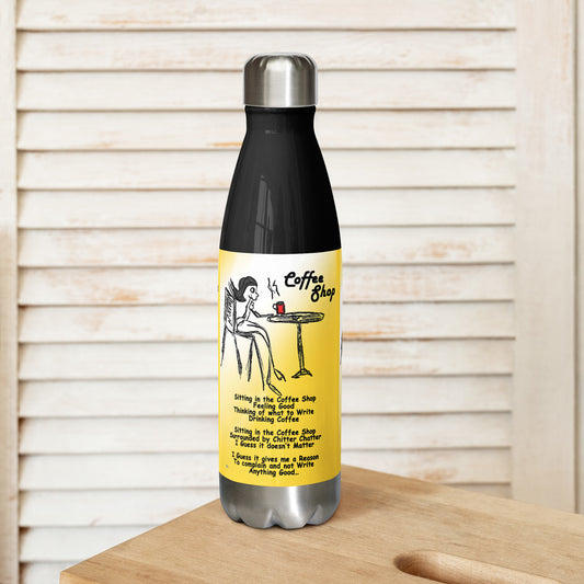 Coffee Shop Stainless steel water bottle