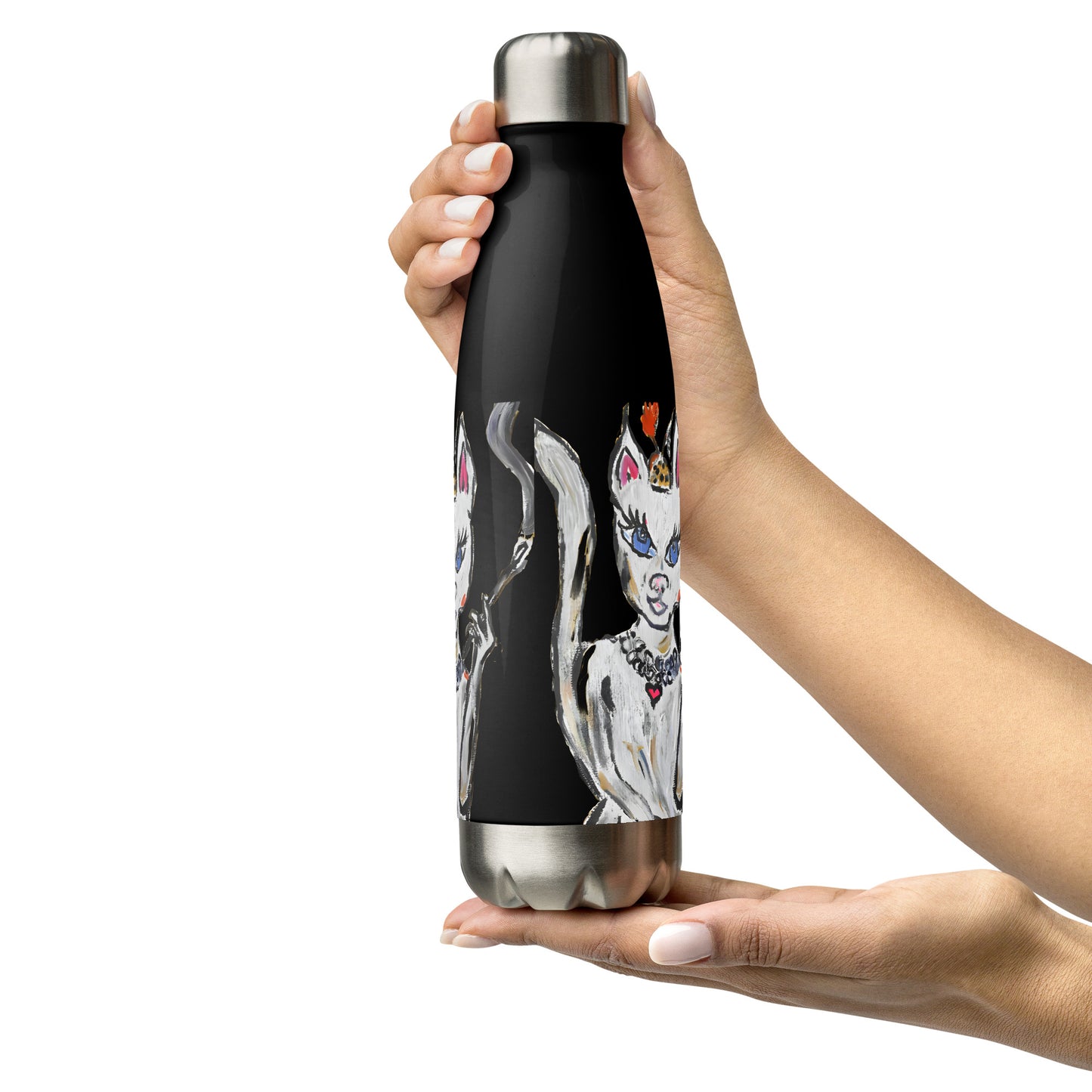 I Am Woman Stainless steel water bottle