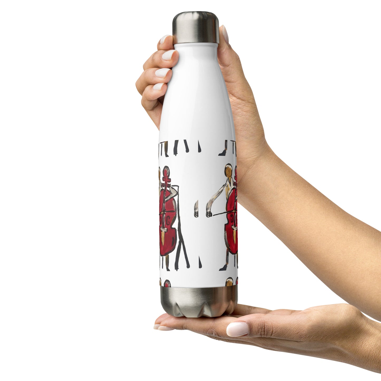 I Will Play You Stainless steel water bottle