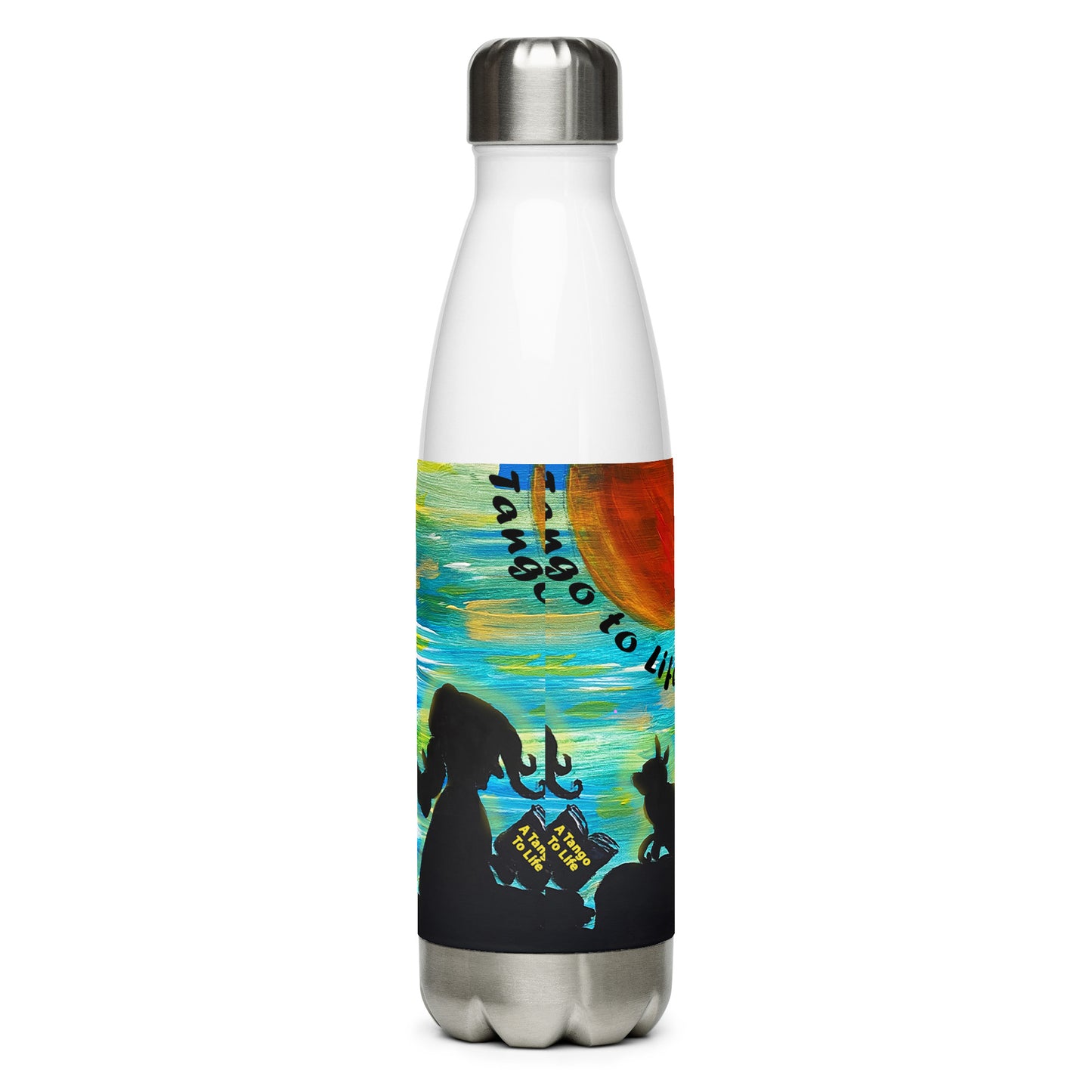 A Tango To Life 2 Stainless steel water bottle