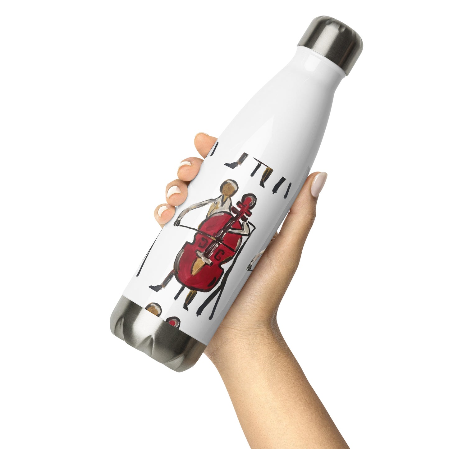 I Will Play You Stainless steel water bottle