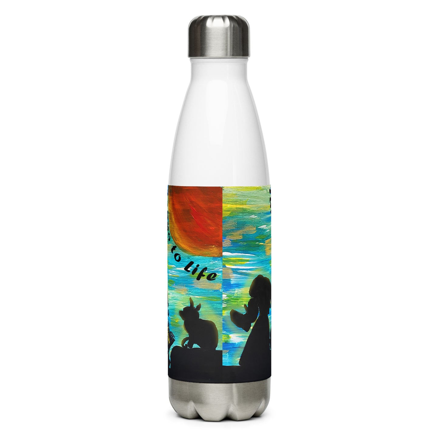 A Tango To Life 2 Stainless steel water bottle