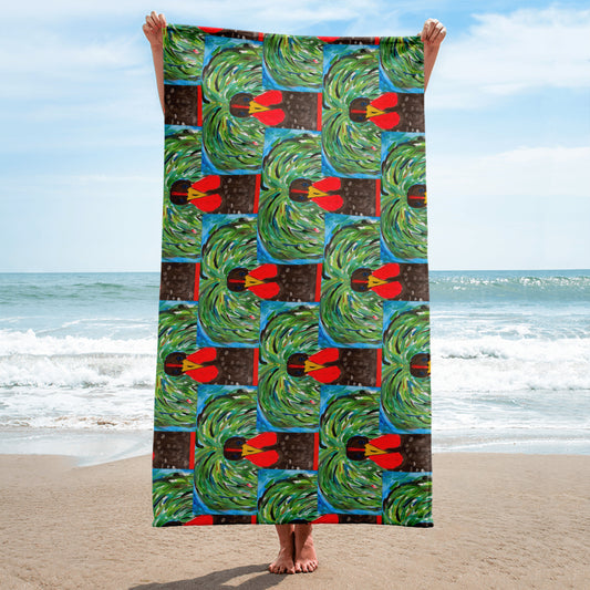 Cuckoo Bird Towel