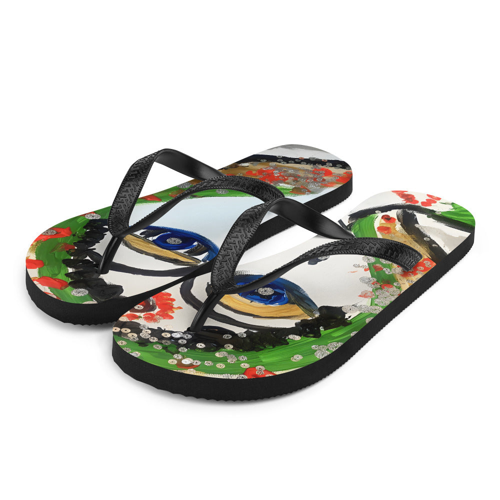 Indian Woman Flip-Flops