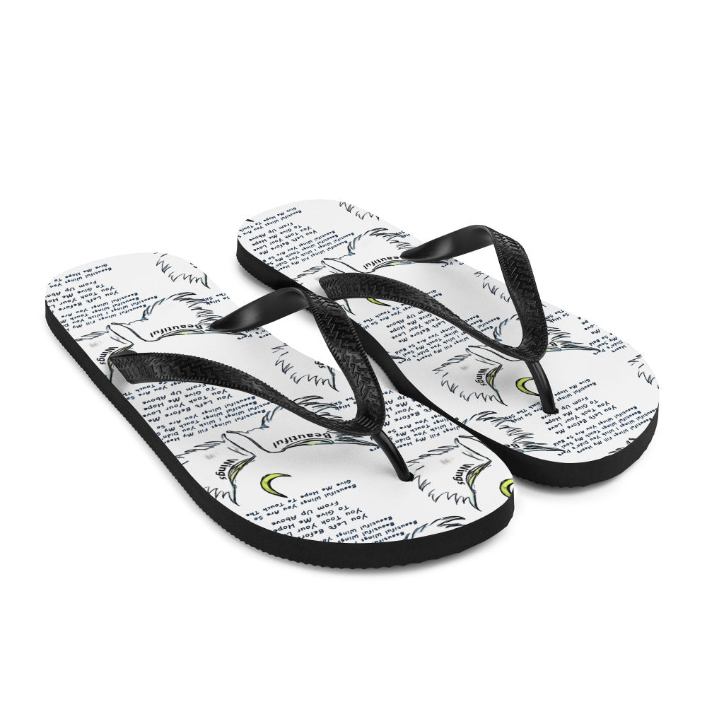 Beautiful Wings Flip-Flops