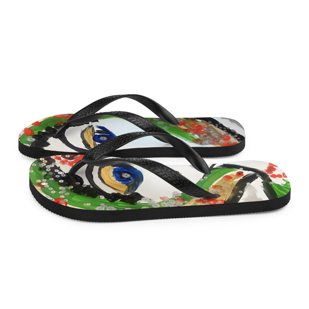 Indian Woman Flip-Flops