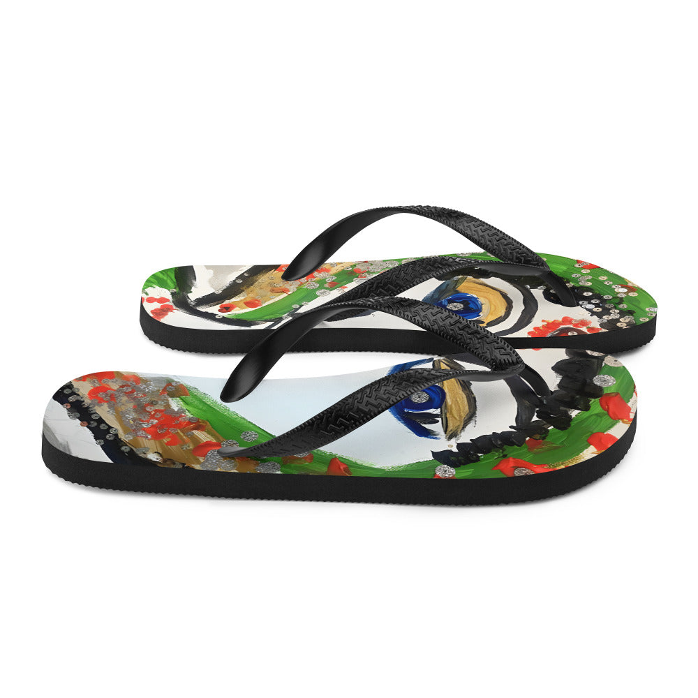 Indian Woman Flip-Flops