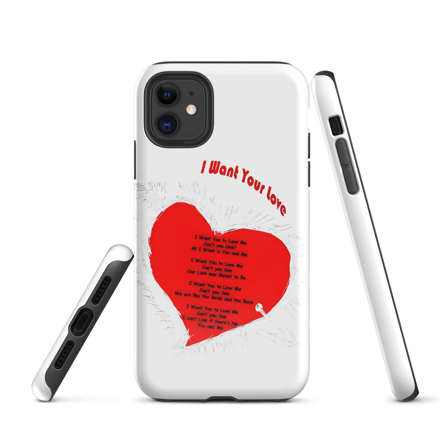 I Want Your Love Tough Case for iPhone®